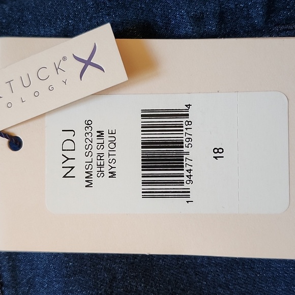 NWT -NYDJ Sheri Slim Jeans - Picture 5 of 9